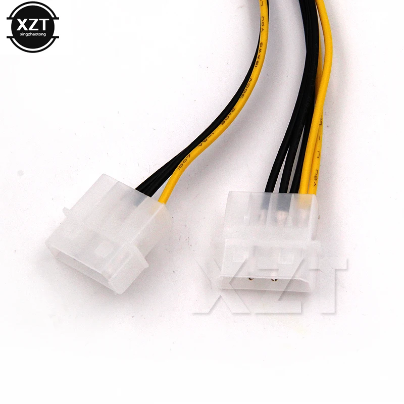 Лидер продаж 6 дюймов 2x4 pin 8 Pin PCI Express Видеокарта Pci e ATX блок питания кабель