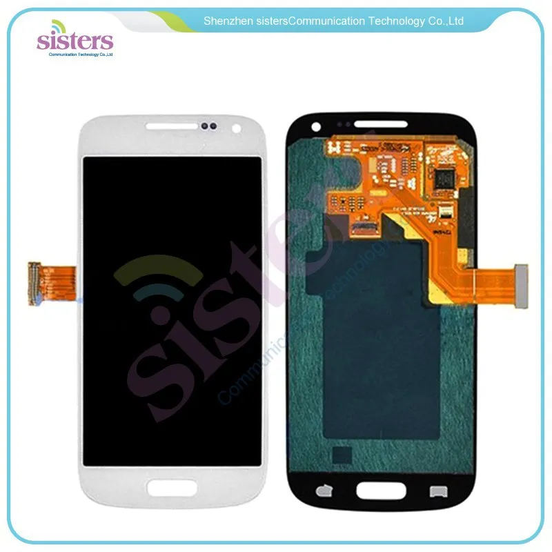 Оптовая продажа серый/белый ЖК-экран с дигитайзером в сборе для Samsung Galaxy S4 Mini i9190