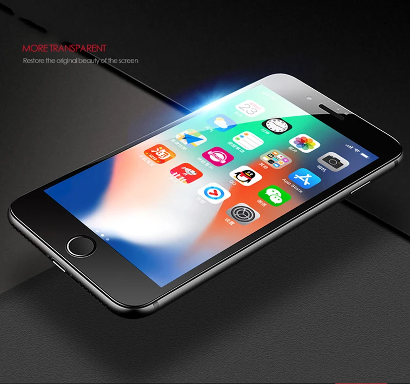 Премиум 6D закаленное стекло для iphone XS MAX защита экрана Suntaiho для iphone XR XS 7 8 6 стеклянная пленка 9H полное покрытие стеклянная пленка