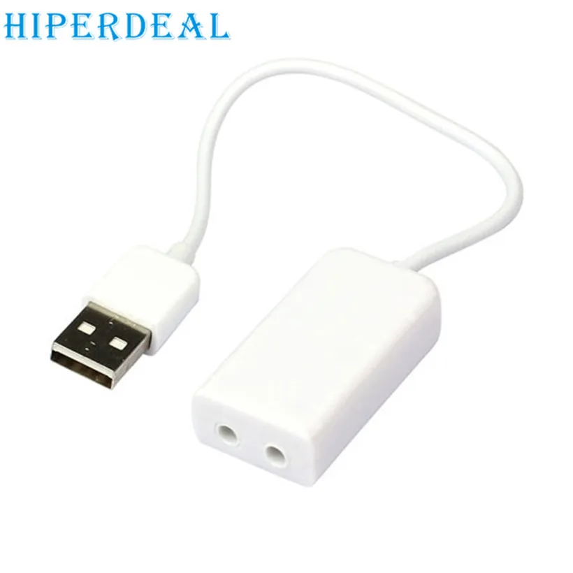 Mosunx Улучшенная 3D USB 2 0 Виртуальная 7 1 канальная Звуковая карта адаптер для