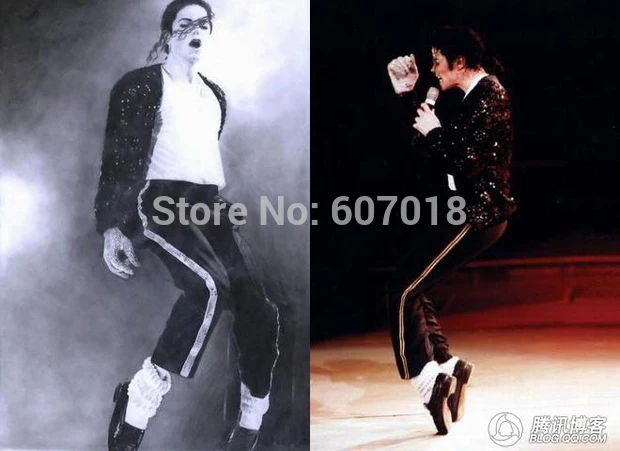 Редкие MJ Майкл Джексон классическая коллекция Лунная Прогулка танцевальная