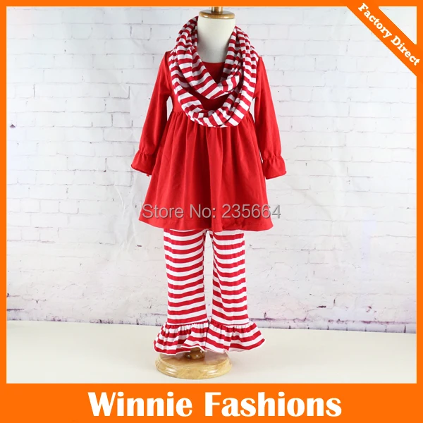 Новинка комплект из 3 предметов в полоску платье с длинным рукавом и оборками топ