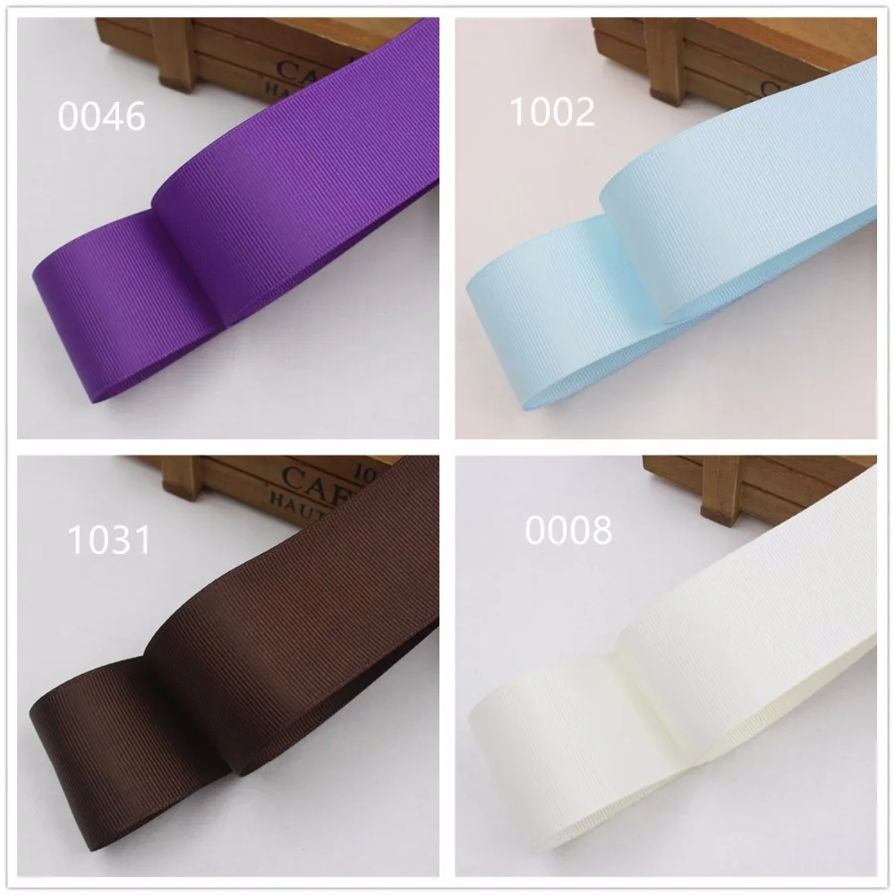 

1610293 , free shipping 38MM solid grosgrain ribbon, DIY handmadeHair accessories Material wedding gift wrap