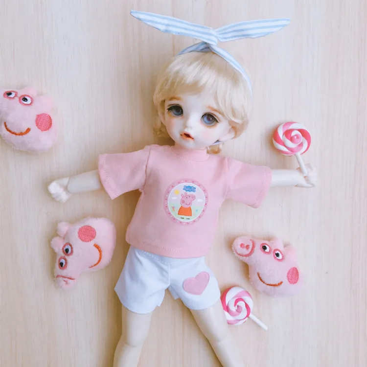 1/6 BJD SD кукла детский костюм милая рубашка короткая для куклы аксессуары BJD подарок