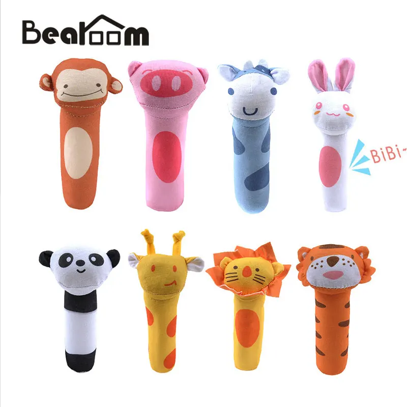 Bearoom детские погремушки милая коляска игрушка музыкальный мобильный игрушки