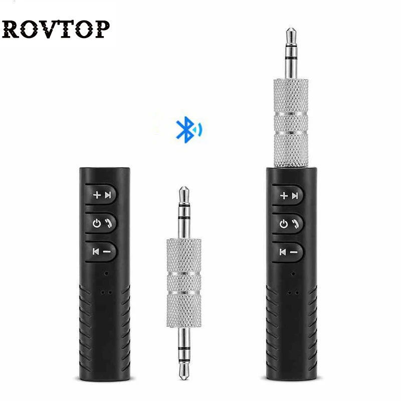Bluetooth Aux 3,5 мм разъем Bluetooth автомобильный комплект Hands Free Музыка Аудио приемник адаптер авто комплект для динамика Bluetooth стерео#2