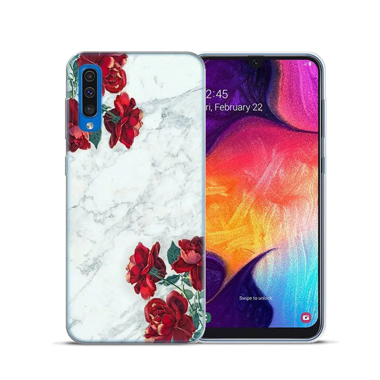 8 Мрамор в виде геометрических фигур мягкий чехол для Samsung Galaxy A3 A5 A7 A6 плюс A8 плюс A7 A9 A10 A20 A30 A40 A50 A60 A70 A80 - Цвет: 8
