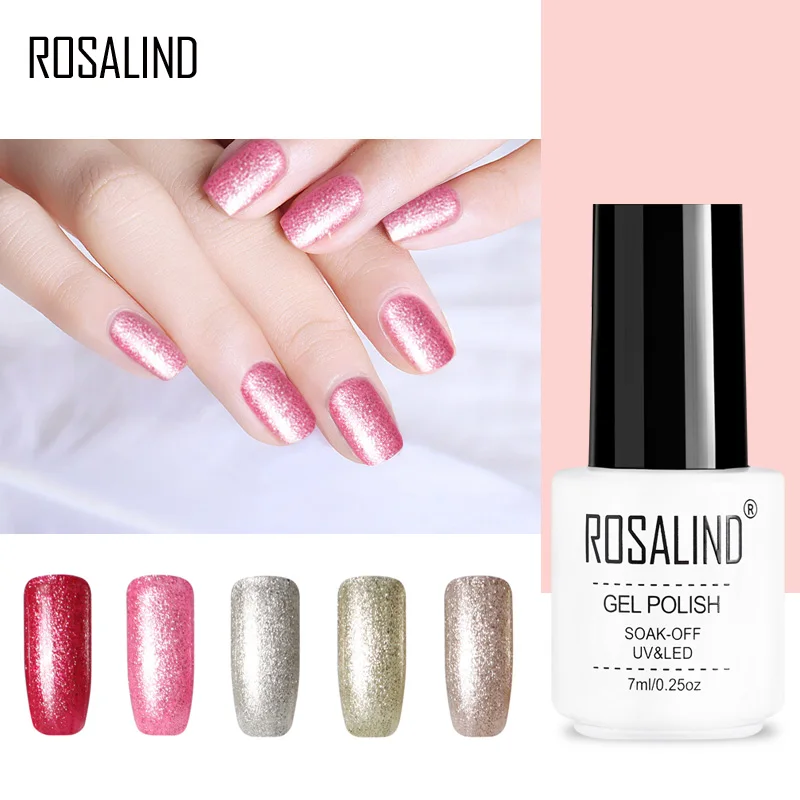 7ml Holographic Nail Gel Polish Laser Glitter Sequins Stripe Varnish Soak Off UV Lacquer | Красота и здоровье