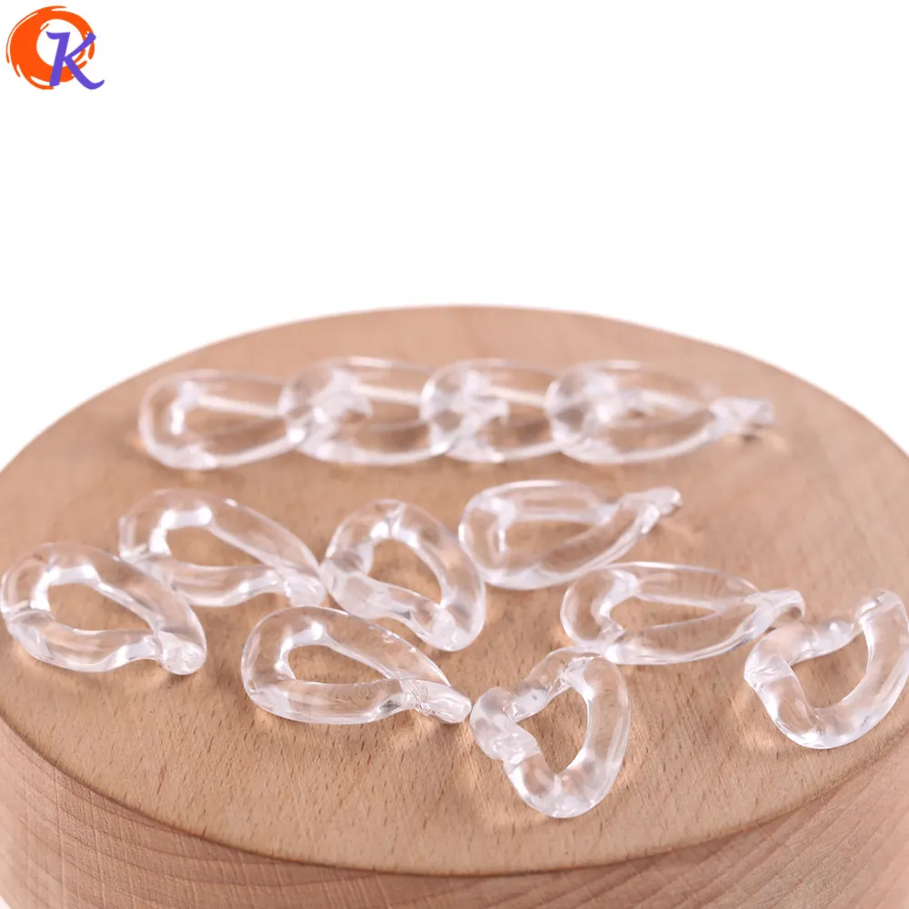 

Cordial Design 14x23mm 480Pcs Jewelry Accessories/Acrylic Beads/Hand Made/Clear Beads/DIY Making/Jewelry Findings Components