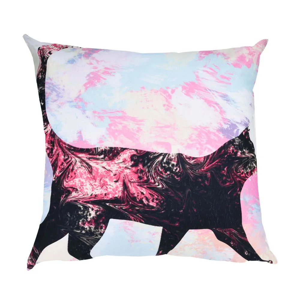 5 видов стилей наволочки с принтом декоративные подушки из полиэстера