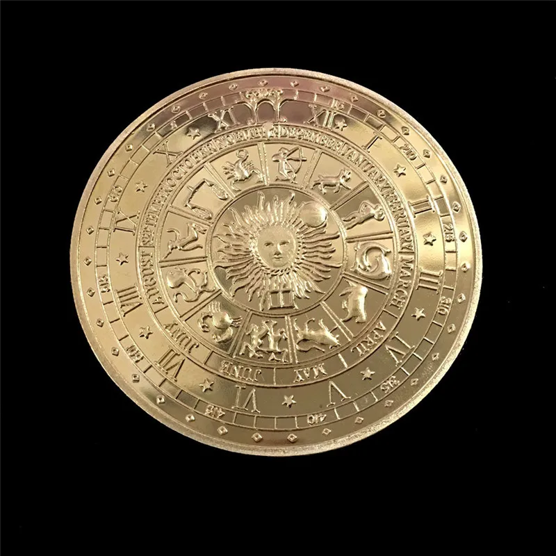 Таро Divination художественные подарки для коллекции сплав сувенир позолоченная