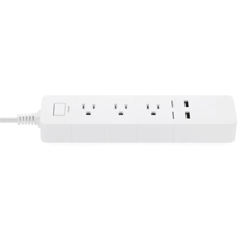 Новинка 2019 Сетевой удлинитель C198 с американской вилкой и Wi-Fi умная розетка 3