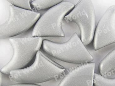 grey 20 шт./пакет мягкая кошка ногтей Шапки/Кот покрытие для ногтей/Paw Шапки/накладных когтей для домашних питомцев с закругленными краями и бесплатный клей Размеры XS размеры S, M, l - Цвет: grey