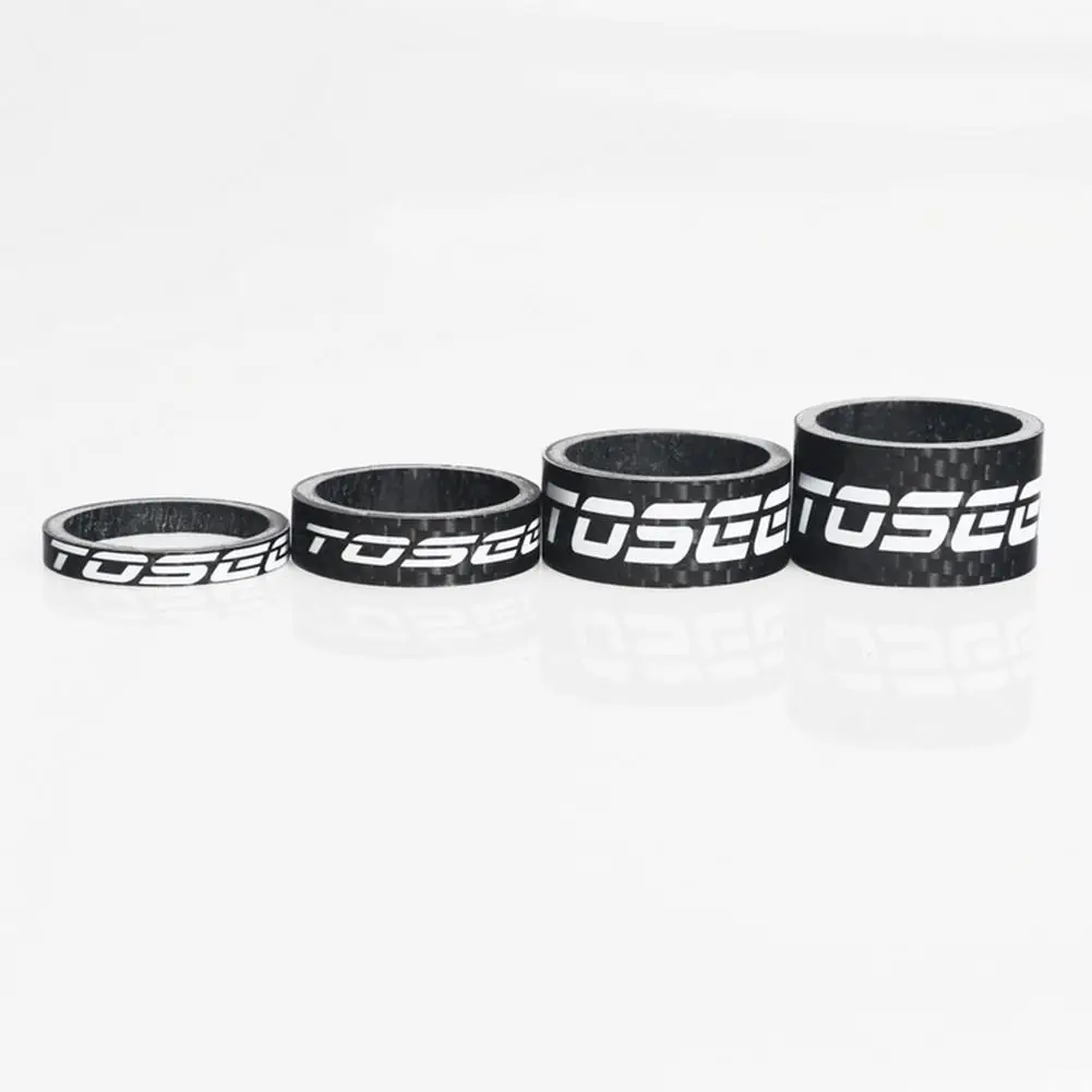 Carbon Fiber Mountain Road Bike Front Fork Gasket Set Headset Spacer Most Bicycle MTB BMX Fixie Gear | Спорт и развлечения
