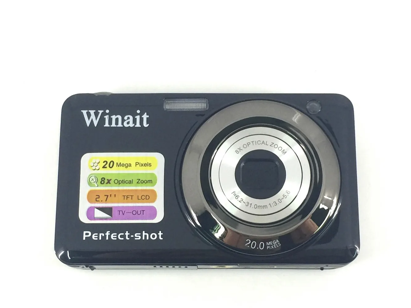 Winait новая цифровая фотокамера с оптическим зумом компактная мини камера со