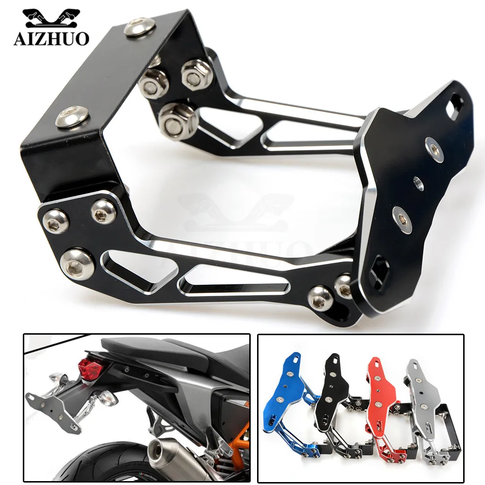 Держатель номерного знака Для Мотоцикла suzuki bandit 650 1200 yamaha tracer 900 fazer fz6 xt660 fz6n mt 125 xmax