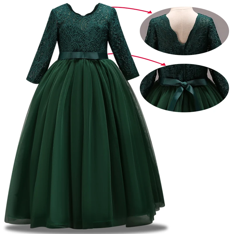 Новинка Детские свадебные вечерние платья для подружек невесты праздничные