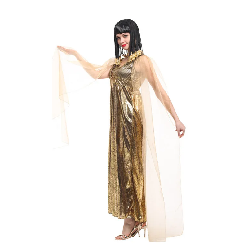 Костюм Клеопатры для женщин Хэллоуин египетские традиционные костюмы арабский