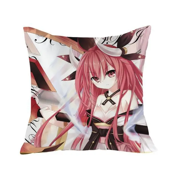 

Hobby Express Serious Girl Date A Live Anime Square Cushion Case Pillow Cover Dakimakura GZFONG35