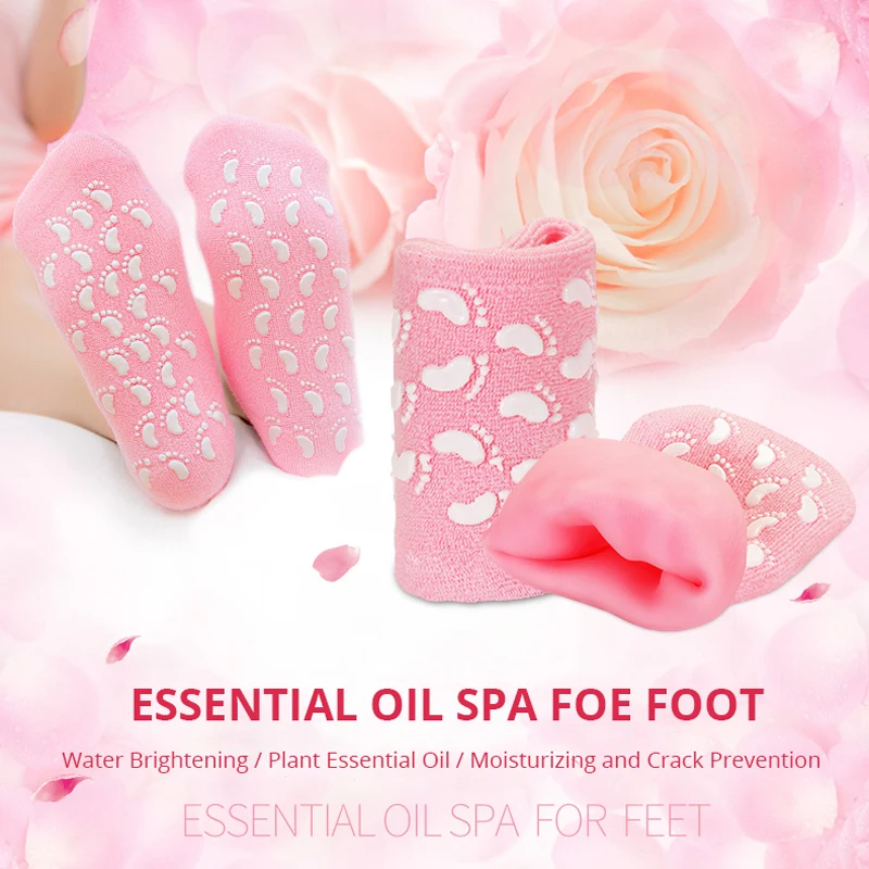Эфирное масло для спа увлажняющий гель носки отшелушивающий сухой трещины