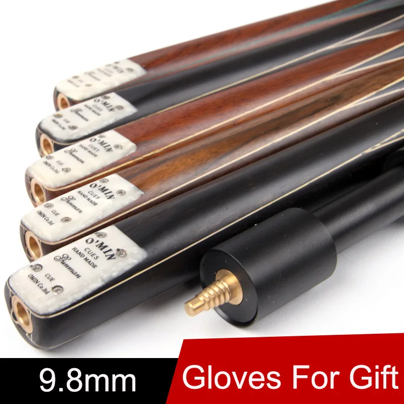 Набор кией для снукера ручной работы модель 3 4 набор 9 8 мм 2018|taco billar|tacos billar snookersnooker