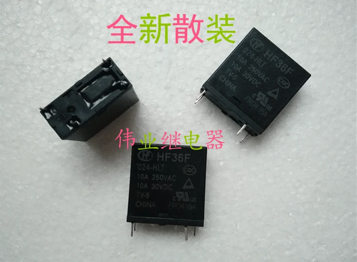 5 шт./лот HF36F 024 HLT Новое реле JZC 36F 4 PIN|relay pin|4 pin relayrelay pins |