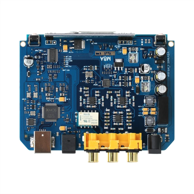USB DAC 2017 Новый SMSL M8A HIFI аудио декодер DSD512/768 кГц усилитель получения XCroe200 Xu208 + ES9028Q2M