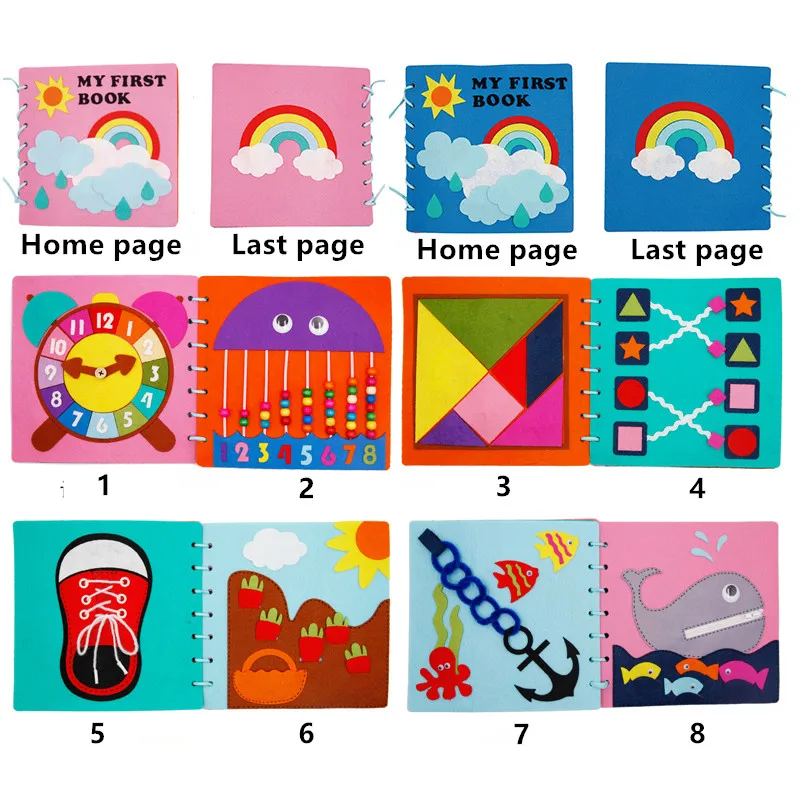 Diy ремесло мой первый комплект книга Детский сад игрушки Раннее Обучение учебная