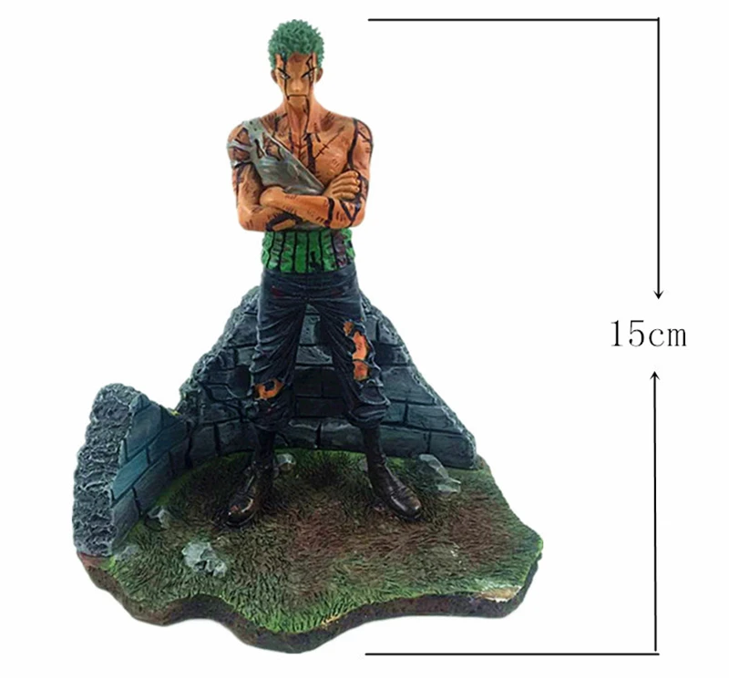 Пре продажа бесплатно EMS аниме один кусок Roronoa Зоро смолы фигурку игрушки brinquedos