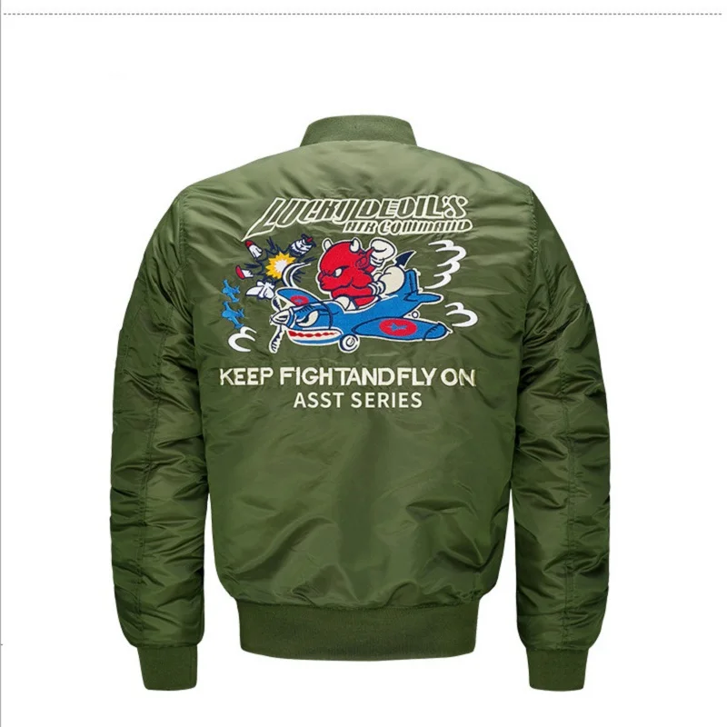 Для мужчин s куртки и пальто военно-воздушные силы MA1 куртки-бомберы полета