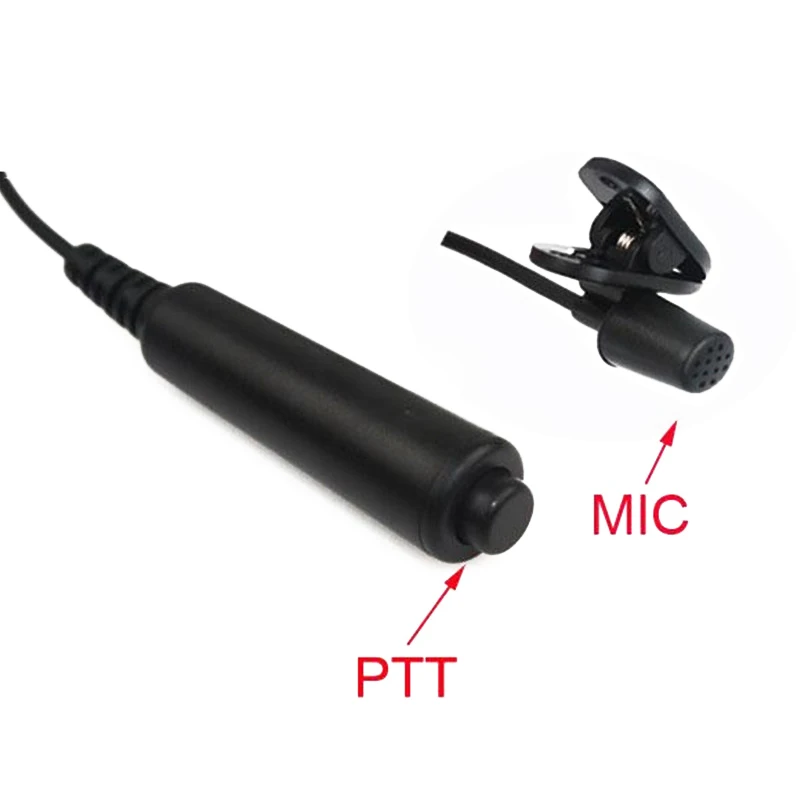 3 провода Pro тайная Акустическая трубка наушник гарнитура микрофон PTT для Kenwood