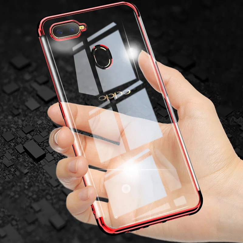 UVR Роскошный чехол из ТПУ с покрытием для OPPO F11 F9 Pro, мягкий чехол на заднюю панель для OPPO F11Pro F9Pro F9, полный защитный мягкий силиконовый чехол