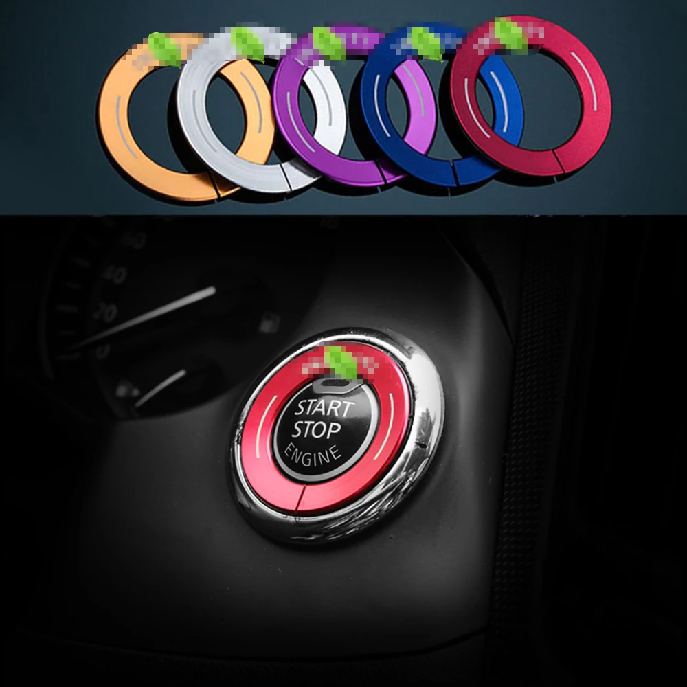 Декоративные наклейки на кольцо зажигания для Infiniti Q50 Q60 Q70 Q60S QX80 QX60 QX70