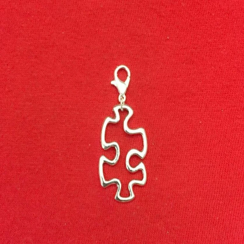 Хит аутистическая головоломка единорог животное Шарм с застежкой лобстером для