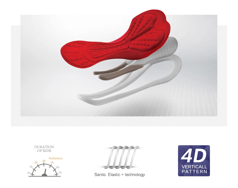 Мужские велосипедные шорты Santic 6 стилей Pro, 4D гелевые шорты с подкладкой для горного велосипеда, летние дышащие быстросохнущие велосипедные спортивные шорты