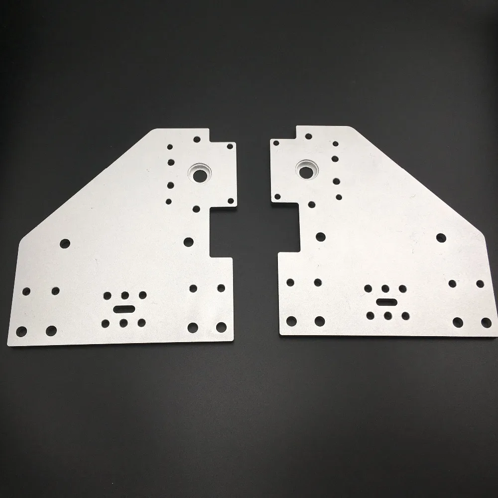 Funssor set of 8 Aluminum Gantry Plates kit for Kyo's Sphinx CNC machine Kyo Sphinx DIY CNC aluminum Plate set