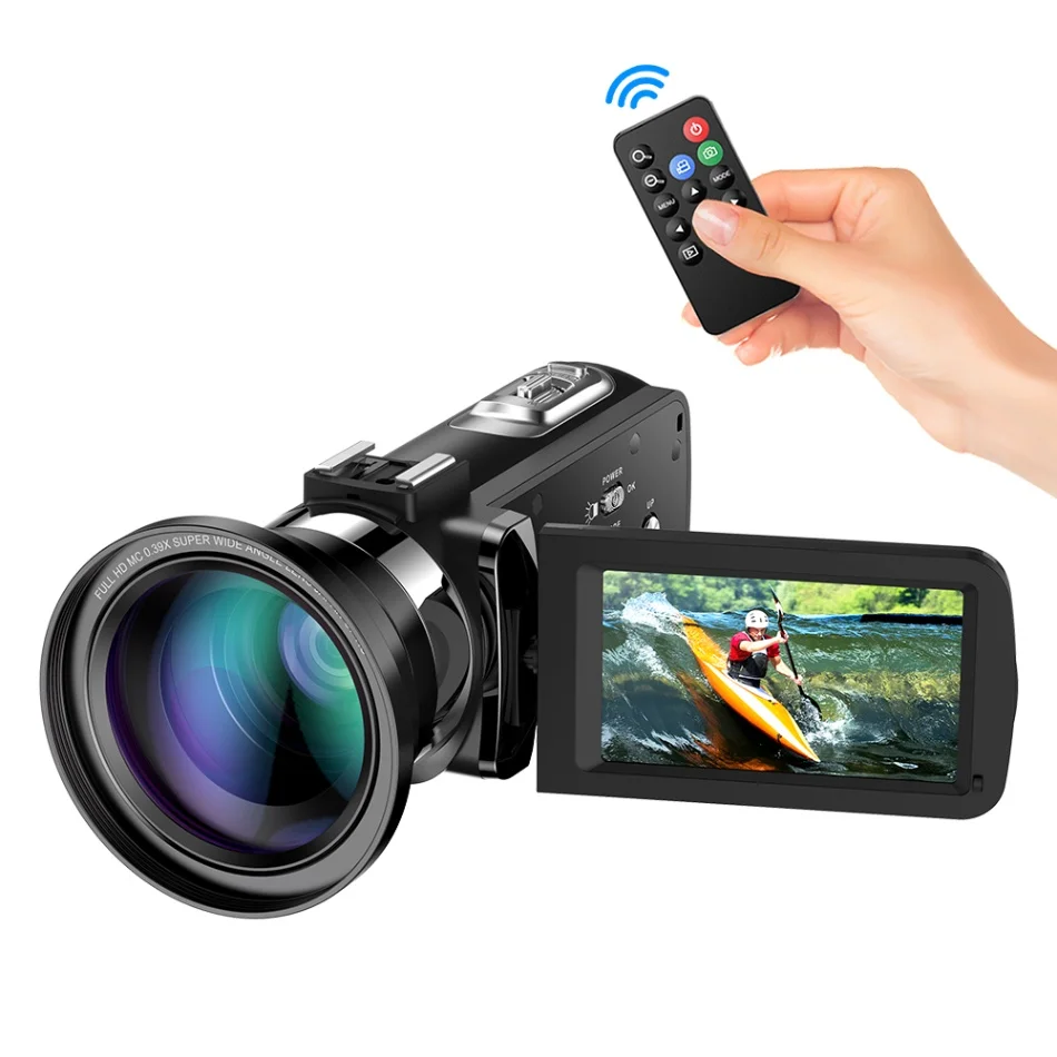 Option 3 Andoer FHD 1080P Портативная Цифровая видеокамера Camecorder инфракрасное ночное видение 3," Вращающийся ЖК-экран 24MP 16X цифровой зум - Цвет: Option 3