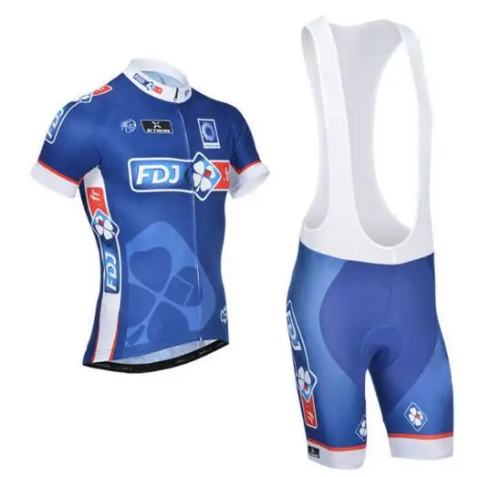 Новинка Pro team groupama FDJ майки для велоспорта дышащий Ropa Ciclismo MTB короткий рукав велосипедная ткань 9D гель