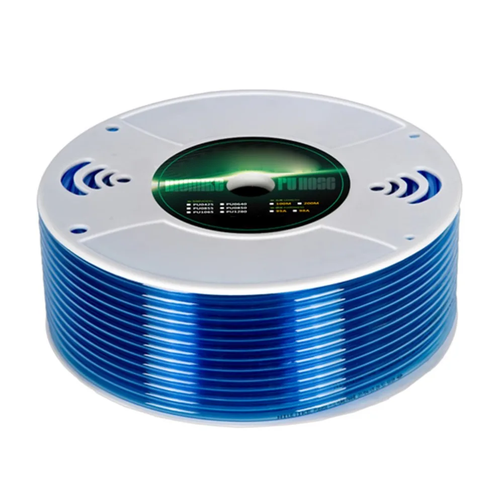 Прозрачный Воздух ПУ труб пневматические Компоненты PU трахею пневматический