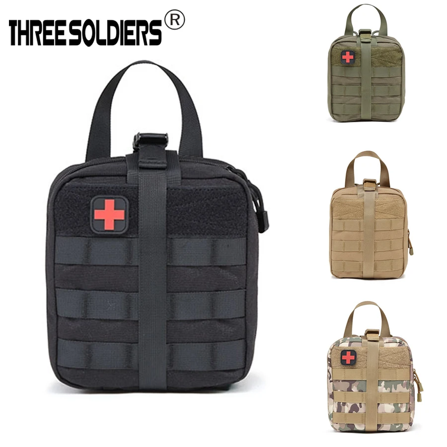 Outdoor tactical multi function Molle large medical bag field survival first aid kit accessories package | Спорт и развлечения