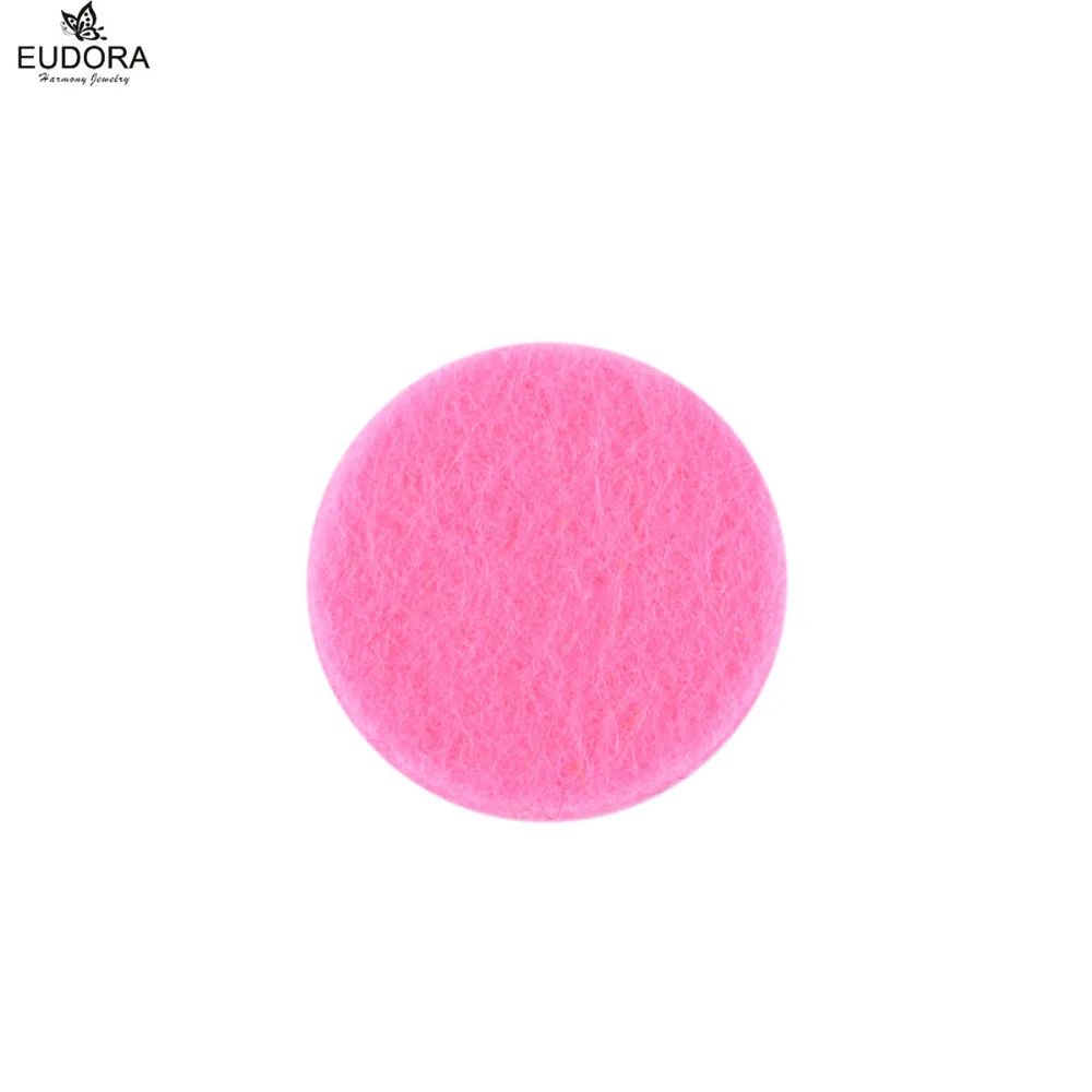 60 шт 2018 новый красочный ароматерапия Фетр колодки для 25 мм Эфирные масла