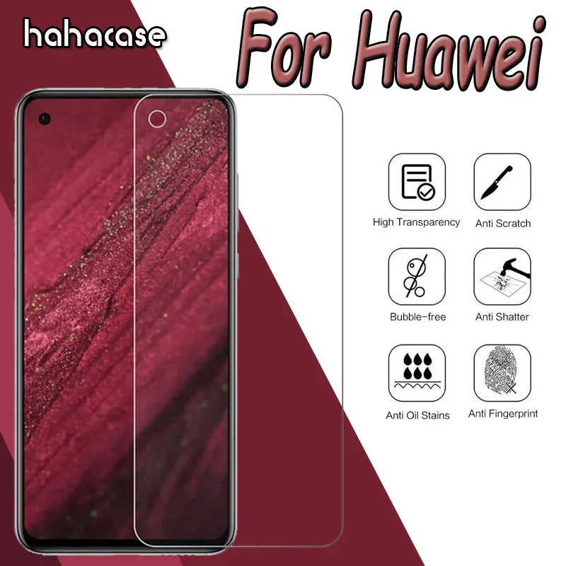 Защитное закаленное стекло 2.5D для Huawei Nova 7 7i 6 SE Enjoy 10 Plus 10E 9 9C 9A 9E 9S шт.|Защитные