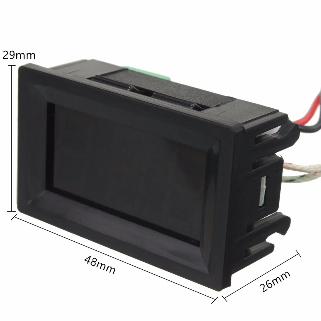 Цифровой термометр с термопарой DC12V красный светодиодный измеритель температуры 0~ 999 Celcius с зондом