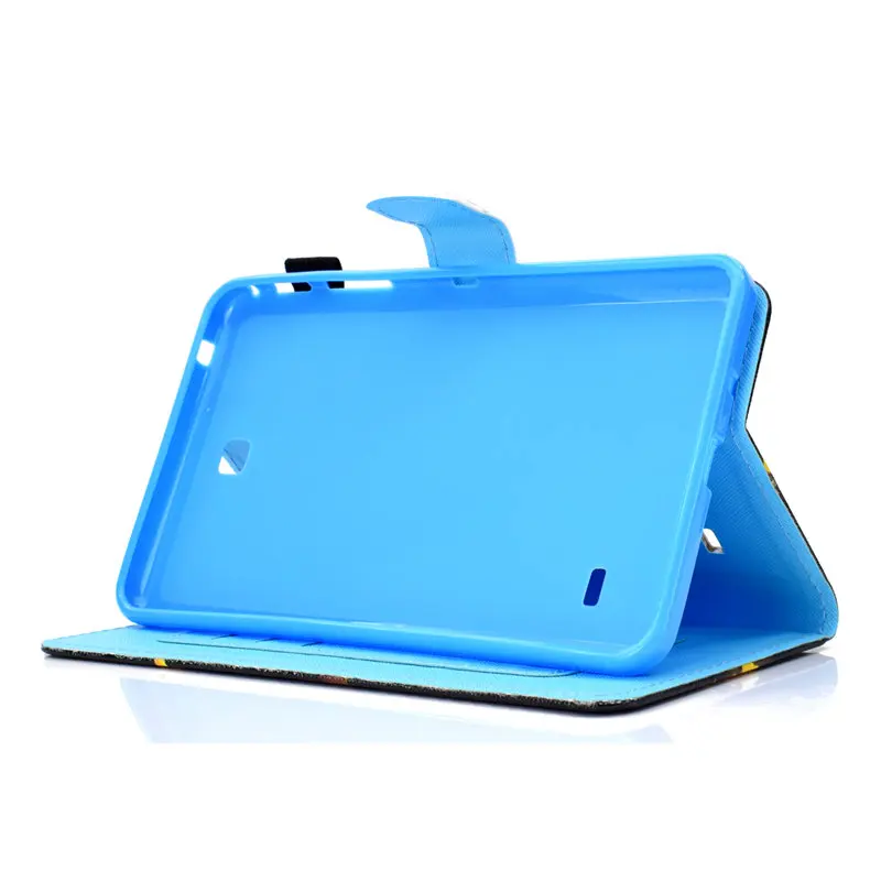 Lemonlan Cute Case For Samsung Galaxy Tab 4 7.0 T230 T231 T235 Cover Tablet Funda PU Leather Tree Panda Stand Holder Shell | Компьютеры и