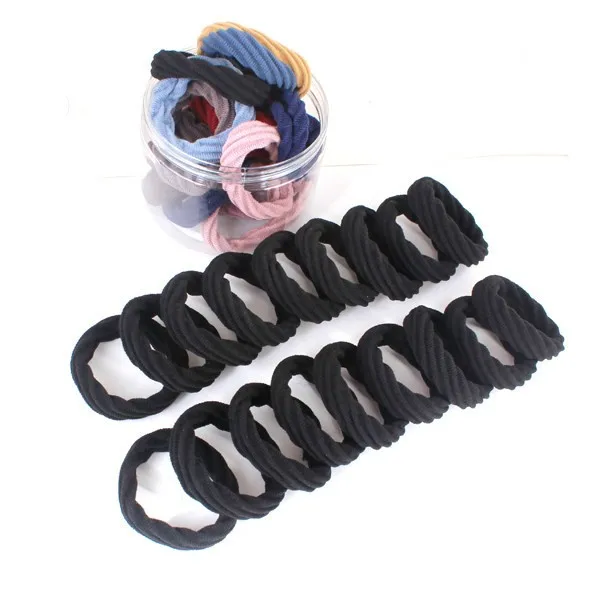 style3 black 20 шт./кор., модный утепленный комплект повязка на голову Высокое качество резинка для волос, обтянутая тканью; обруч для волос, аксессуары для волос, резинки для оптоволоконного кабеля Для женщин девушки Резиновая лента - Цвет: style3 black