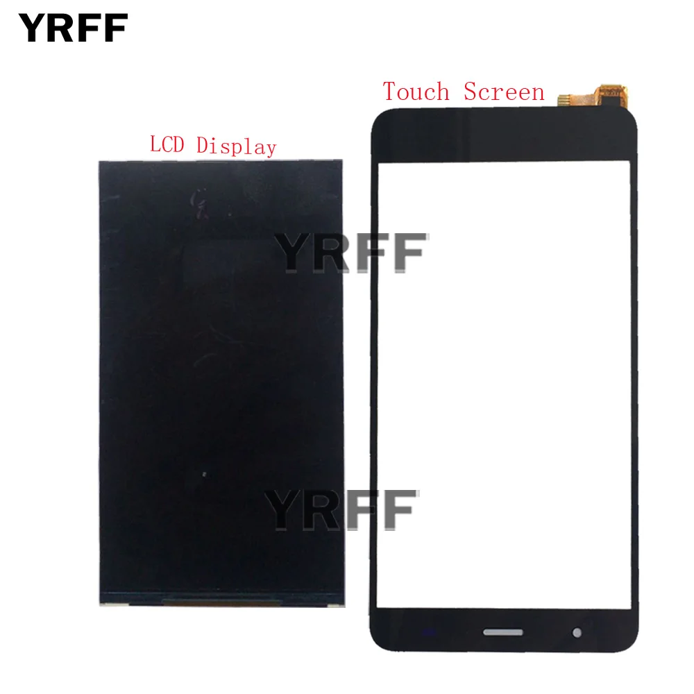 Mobile LCD Display For Fly Cirrus 9 FS553 LCD Display Touch Screen Digitizer Assembly Sensor FS 553 Phone Tools Protector Film