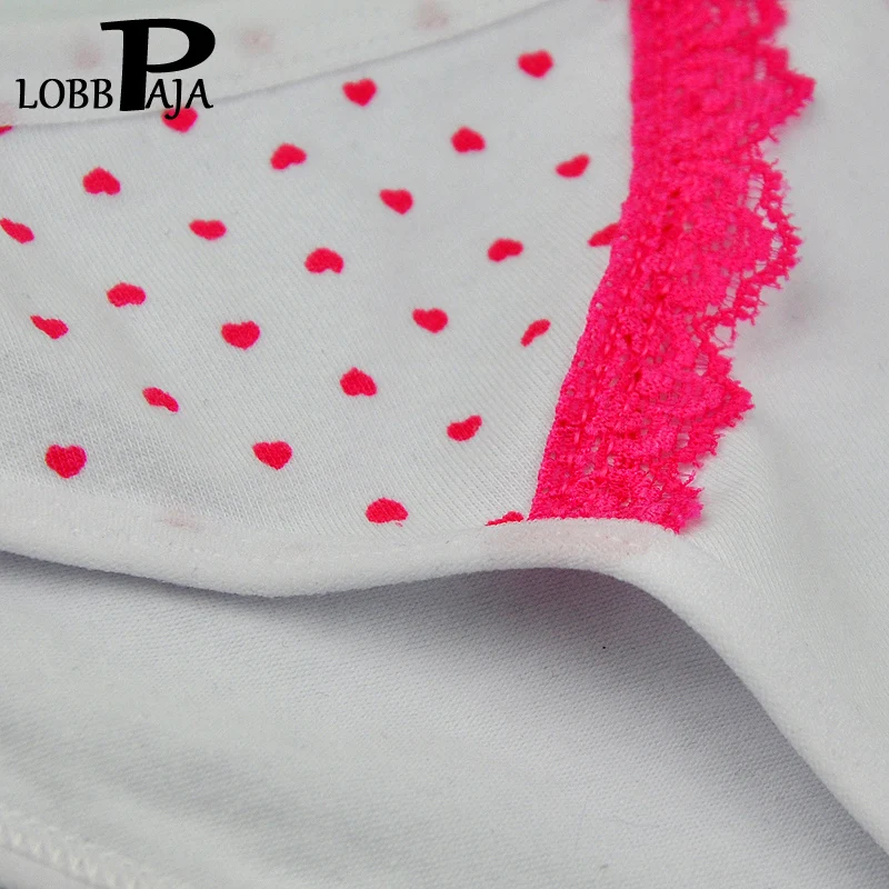 5 шт./партия женские хлопковые трусы в горошек | Женская одежда