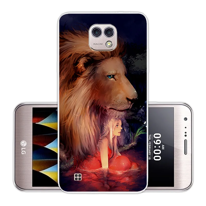 Чехол s для LG X Cam K580 K580Y Xcam K580DS 5 2-дюймовый чехол с Туманностью мягкий силиконовый