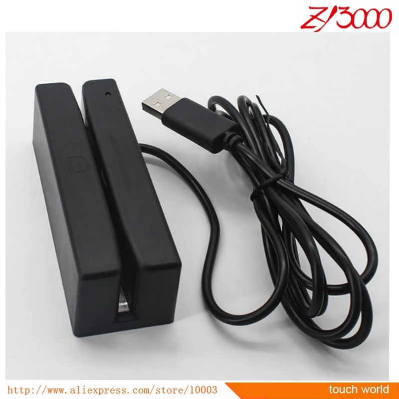 Бесплатная доставка USB MSR кард ридер для pos системы|Адаптеры карт памяти| |