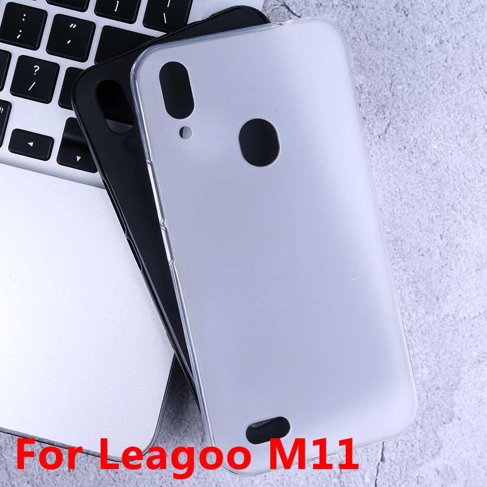 Leagoo M11 Высокое качество Мягкий термополиуретановый силиконовый чехол рукоятка